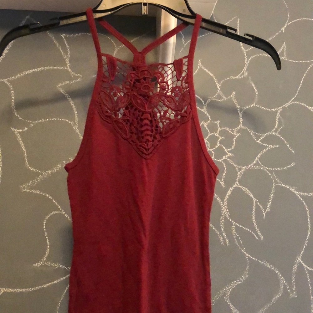 Hollister High Neck Tank Top
